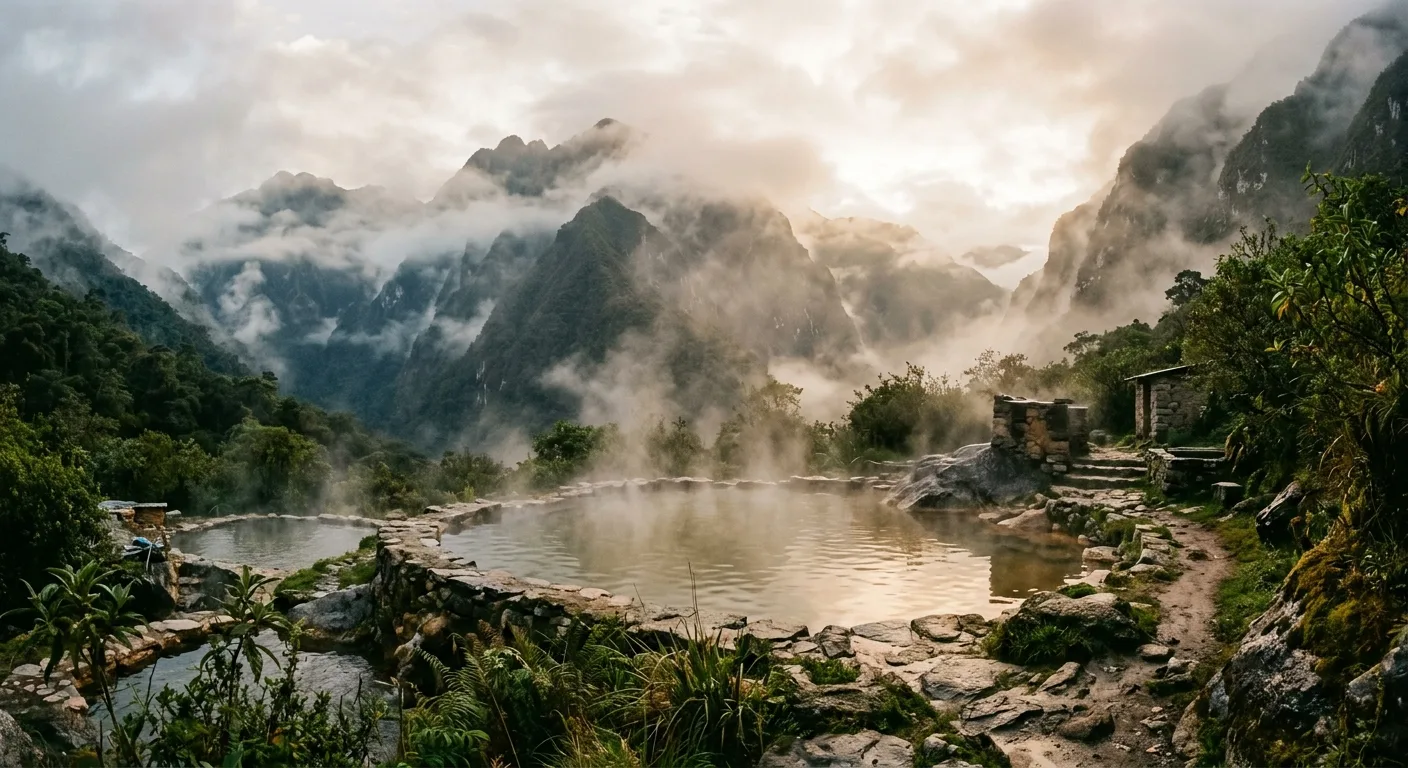 Lagunas y nevados de la Cordillera Blanca cerca de Marcará